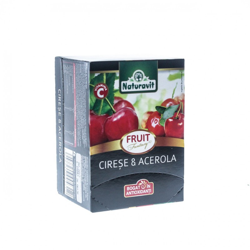 Ceai Cirese si Acerola 15dz NATURAVIT